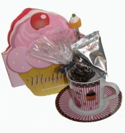 Cup cake Muffin cadeaupakketje