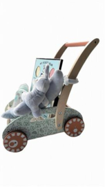 Geboortecadeau in duwkar met Fotolijst First Year gepersonaliseerd