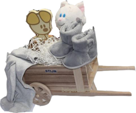 Baby cadeau Woezel en Pip buurpoes
