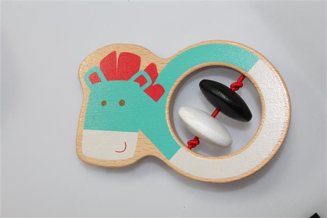 Babycadeau roze in Volkswagen kever