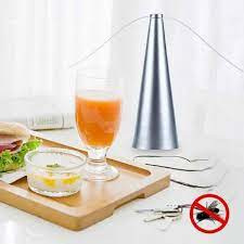 Vliegen ventilator zilver Mosquito Fly fan