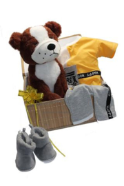 Babycadeau Honden knuffel Brutus