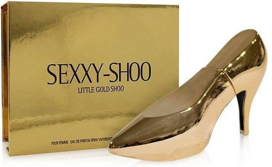 Sexxy shoo Gold stiletto
