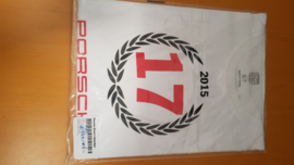 Porsche T-shirt Le Mans 2015 n° 17 unisex white Porsche Design