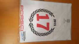 Porsche t-shirt Le Mans 2015 n° 17 unisexe blanc Porsche Design