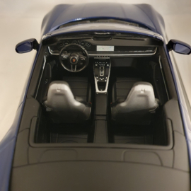 Porsche 911 992 Turbo S Cabriolet Gentian blue 2020 1/18 Minichamps 155069081