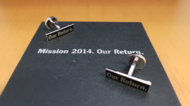 Porsche Le Mans 2014 - Our Return - cufflinks