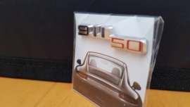 Porsche 911 50 Years Anniversary Pin