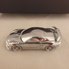 Porsche 718 Cayman GT4RS - Presse papier Chrome