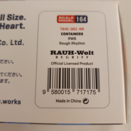 Porsche RWB ensemble de 2 conteneurs 1/64 Tarmac - T64C-001-RR