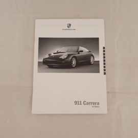 Original Porsche 911 (996) „In Daten“ Broschüre MJ 2002 (WVK 200 311 02 D) – Wie Neu