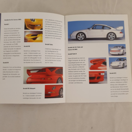 Porsche Tequipment Brochure 1995 - DE WVK191510