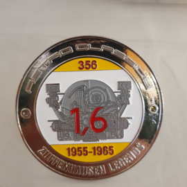 Grill badge - Porsche 356 Aircooled 1.6L 1955/1965 Zuffenhausen