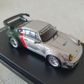 Porsche 911 964 RWB Samurai Time micro 1/64 TM640809b