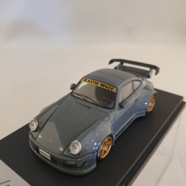 Porsche 930 RWB ciment gris 1/64 Mymodelcollect - MC640003G-2