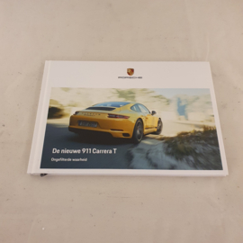 Porsche hardcover brochure 911 991 Carrera T - Dutch