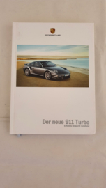 Porsche 911 997 Turbo brochure reliée 2009 - DE - Der neue 911 Turbo