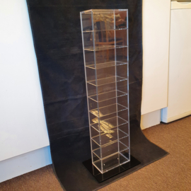 Porsche-Vitrine für Modellautos im Maßstab 1:43 (10 Stück)
