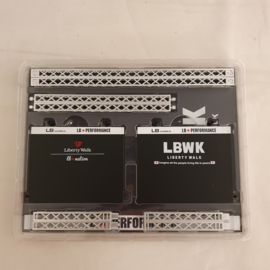 Dio64 LBWK 997 Chroom Auto Salon Diorama 1/64 DIO64-001