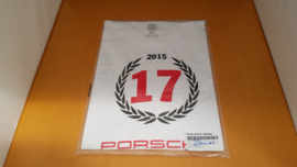 Porsche T-Shirt Le Mans 2015 n° 17 unisex weiß Porsche Design