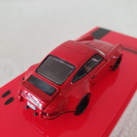 Porsche 911 Carrera 964 RWB Backdate red 1/64 Tarmac - T64-046-RE