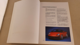 Porsche Boxster S et Boxster 2,7L Technik Kompendium - 1999