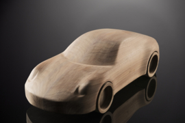 Porsche 911 - artistieke houten sculptuur