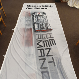 Porsche Banner - Le Mans 2014 Mission Our Return