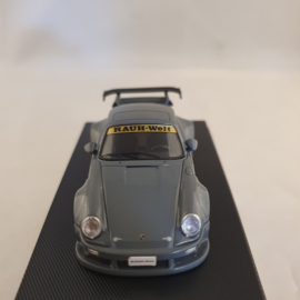 Porsche 930 RWB ciment gris 1/64 Mymodelcollect - MC640003G-2
