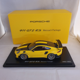 Porsche 991 GT2 RS pack Weissach jaune/noir - WAP0211520J