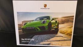 Porsche hardcover brochure 911 991 GT3 RS 2019 - DE