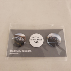 Porsche 911 991 button set - Tradition Zukunft
