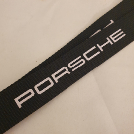 Porsche sleutelkoord - zwart