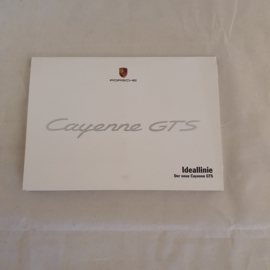 Porsche Cayenne GTS Brochure avec DVD 2008 - DE WVK41711208