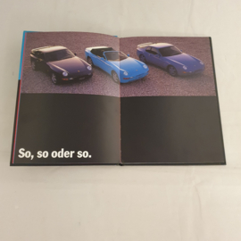 Brochure couverture rigide Porsche 968 1993 WVK12701194