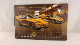 Porsche 911 Turbo Classic Series ewiger (Tisch-) Kalender