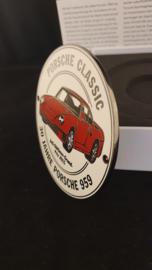 Plakette - Porsche Classic 30 Jahre Porsche 959 - AvD-Oldtimer Grand Prix 2015