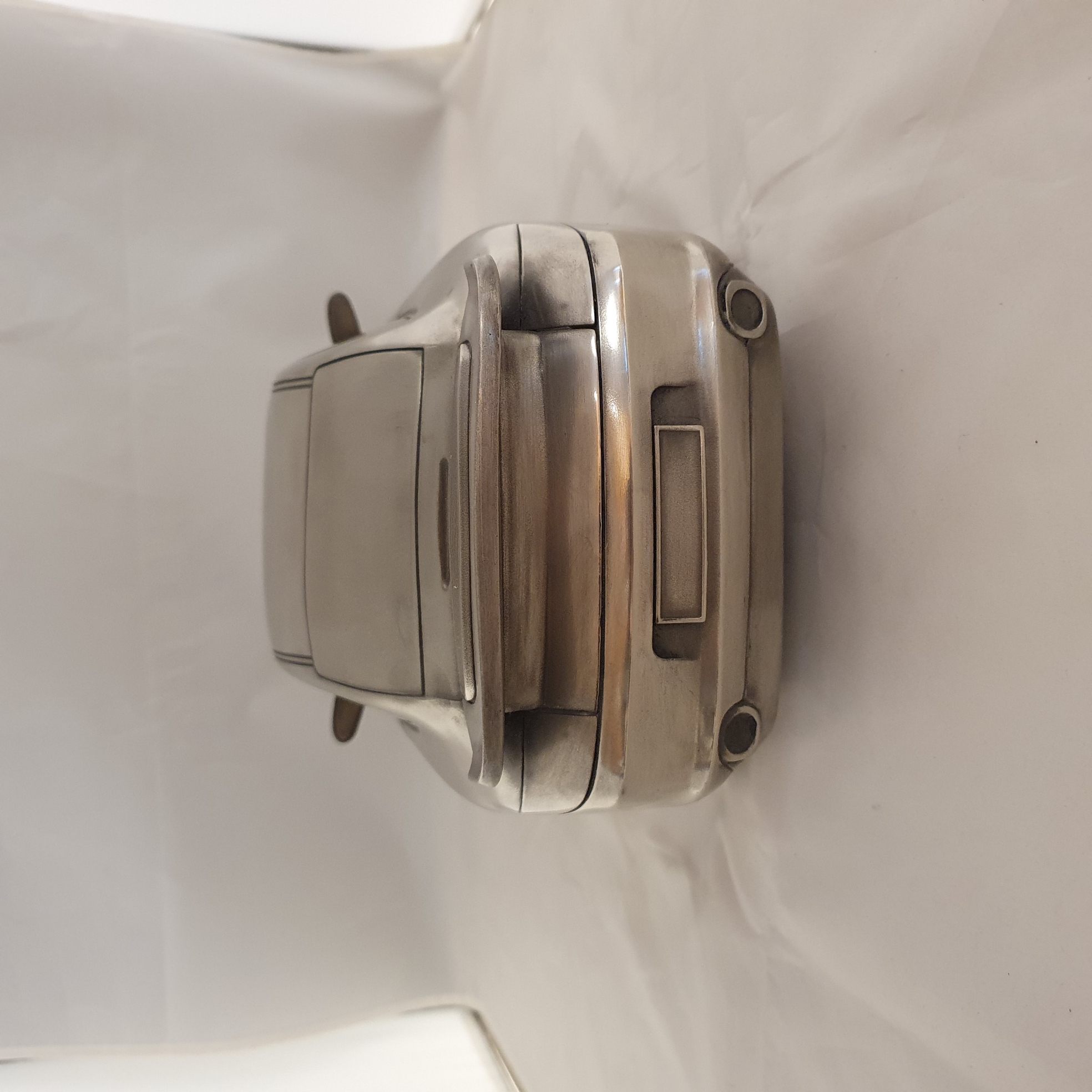 Porsche 911 996 Carrera 1:10 - Presse papier van zilvertin