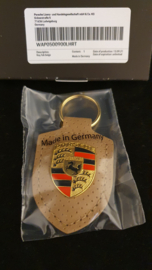 Porsche sleutelhanger met Porsche embleem - Heritage Collectie