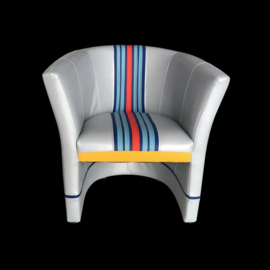 Porsche cabriolet chair Martini n° 4 racing design