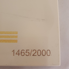 Porsche 1964 BP Dunlop Bosch helm muurschild - versie met drukfout