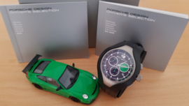 Porsche GT3 Speed II chronograaf met Porsche 997 GT3 RS 1:43 model