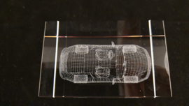 Porsche 911 996  - 3D Kristallglas
