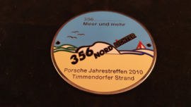 Plakette - Porsche Jahrestreffen 2010 - 356 Meer und mehr