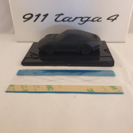 Porsche 911 991 Targa 4 - Presse Papier op sokkel