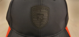 Porsche baseball cap black/red with rubber logo - WAP4900100J