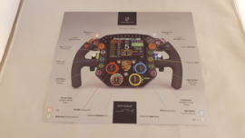 Porsche 911 RSR replica steering wheel scale 1:1 - Winner 24h Le Mans 2019 - WAP0260010MLKR