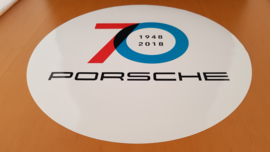 Porsche 70 Jahre Jubiläum Aufkleber