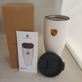 Porsche thermosbeker XL Carrera mat wit WAP0502000PTHB