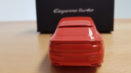 Porsche Cayenne  Coupe Turbo 2019 Lava Orange - Paperweight